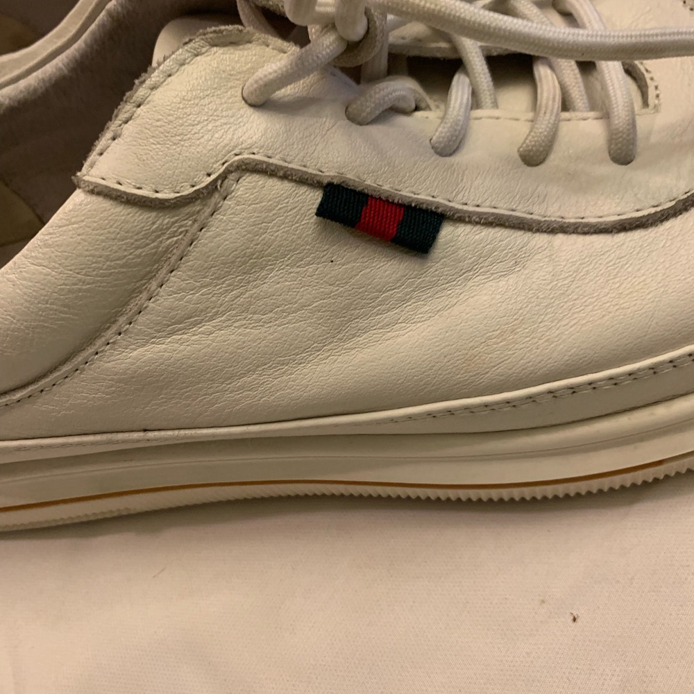 Gucci Leather Sneakers - Picture 7 of 15